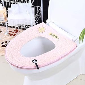 Shiwen Toiletzitkussen met dikke toiletbedekking toiletbril rits toilet, 5