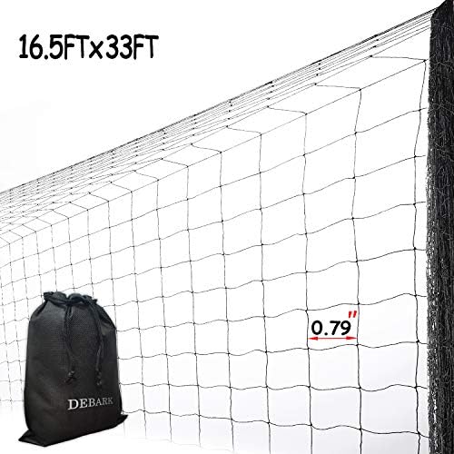 Bird Netting Protect Plants and Fruit Trees - Extra Strong Garden Net is Easy to Use, Doesn't Tangle and Reusable - Lasting Protection (16.5ft x 33ft)