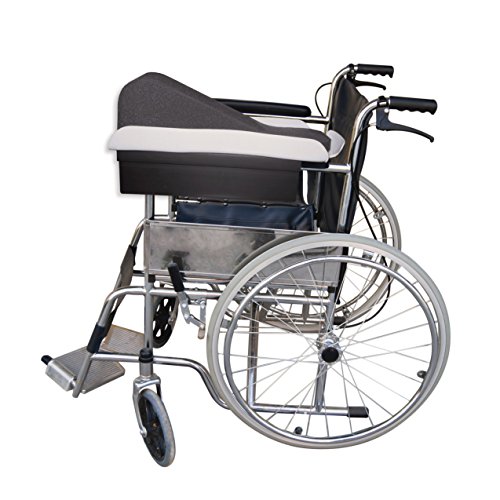 Rehabilitation Advantage Wheelchair Arm Tray with Foam Arm Elevator