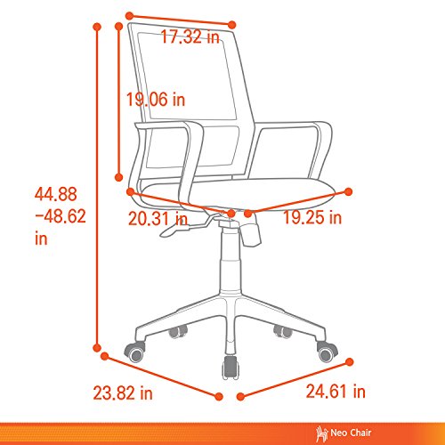 image for Managerial Office Chair Conference Room Chair Desk Task Computer Mesh 