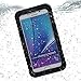 Galaxy Note 5 Waterproof Case, Vcloo® 20ft Full Sealed Galaxy Note 5 Waterproof Case, Dust Proof, Snow Proof, Shock Proof Case, Heavy Duty Protective Carrying Cover Case for Galaxy Note 5 (Black)