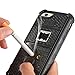 iPhone 6s Plus Case, ZVE Multifunctional Cigarette Lighter Cover for iPhone 6/6s Plus 5.5 Built-in Cigarette Lighter/Bottle Opener/Camera Stable Tripod/Shockproof Case (Black-iPhone 6 Plus 5.5)
