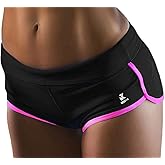 Kipro Women's Active Shorts Fitness Sports Yoga Booty Shorts for Running Gym Workout