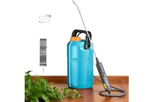 HIFAY ES6 6L Rechargeable Battery Powered Sprayer,One-Click Start,Copper-Nickel Spray Nozzle Makes The Spray More Delicate(Blue)