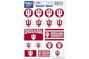 WINCRAFT NCAA Vinyl Sticker Sheet
