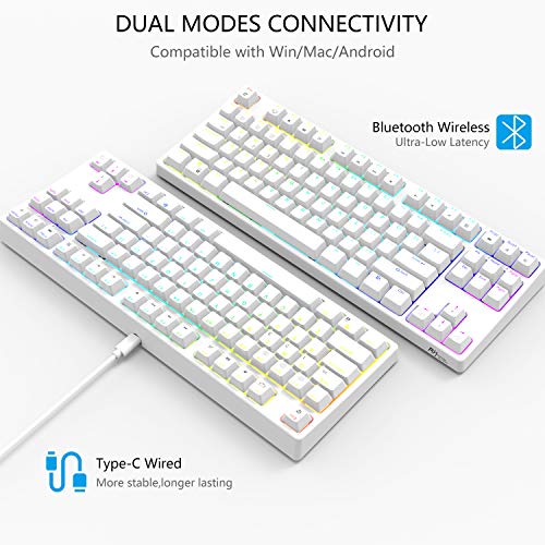 RK ROYAL KLUDGE RK87 RGB Wireless/Wired 80% TKL Mechanical