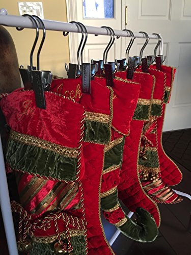 Boottique Free Standing Christmas Stocking Hanger Holder- No Mantle Stocking Holder