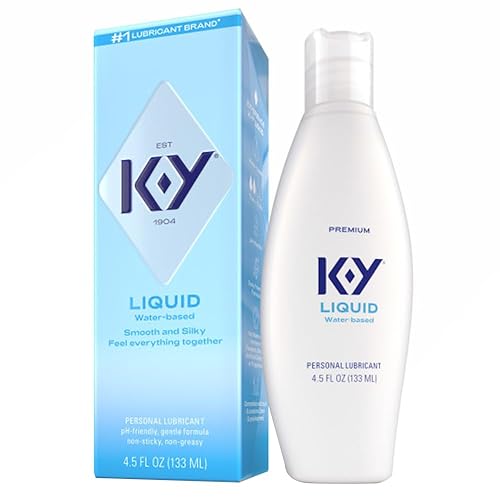 K-Y Liquid Lube, Personal Lubricant, NEW Water-Based Formula, Safe for Anal  Use, Safe to Use with Latex Condoms, for Men, Women and Couples, Body  Friendly 4.5 FL OZ (2 Pack) in Kenya |