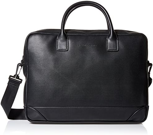 Armani Exchange Men's Microperf Briefcase