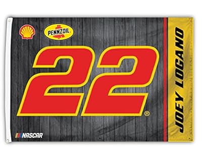 Joey Logano #22 2018 NUMBER 3x5 Flag w/grommets Outdoor House Banner Nascar Racing