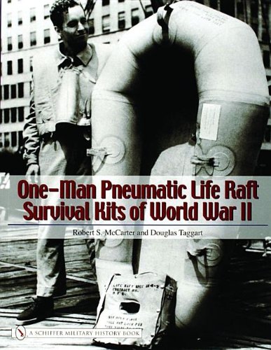 One-man Pneumatic Life Raft Survival Kits of World War II (Schiffer Military History Book) by Robert S McCarter