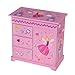 Mele & Co. Krista Ballerina Music Jewelry Box for Girls, Necklace and Earring Organizer
