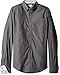 Haggar Men's Long Sleeve Big-Tall Mini-Windowpane Woven Shirt