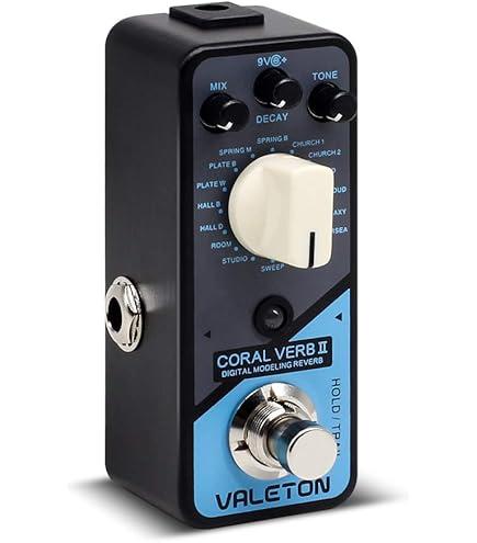 Amazon.com: Valeton Coral Mod II Digital Modulation Chorus