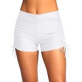 Tempt Me Women Swim Shorts High Waisted Bathing Suits Bottoms Tummy Control Swimsuit Boyshorts