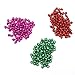EORTA 500 Pieces Craft Bells Small/Mini Jingle Bells Loose Beads Bell Ornament for Art Festival Christmas Decoration Handmade DIY, 6mm, Red