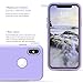 BENTOBEN Phone Case Compatible with iPhone Xs Case Protective Slim Shockproof Hard PC Flexible TPU Rugged Phone Cases for Girls Women, Purple/Lavender