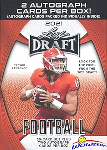 thumbnail image 2 of 2021 Leaf TREVOR LAWRENCE Football Trading Cards 2 of 10