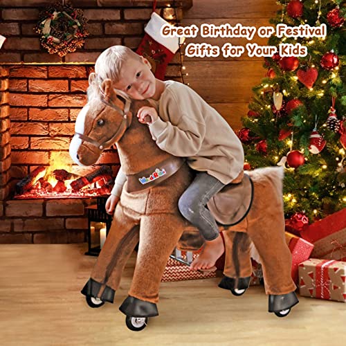 WondeRides Ride on Horse Toy, Kids Ride on Toy (Small Size 3, 30.1 Inch