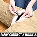 Easyology Premium Cat Tunnel - Interactive Cat Tube Toy with Crinkle Sound - Best Cat Tunnels for Indoor Cats - Fun Kitty Tunnel for Hiding - Collapsible