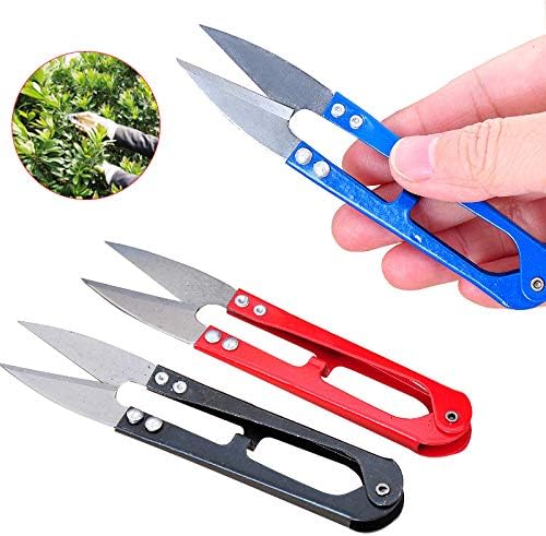 Gerwhdfhnbcv 3Pcs Pruning Shears Mini Sharp Scissors Gardening Plant Scissor Branch Pruner Trimmer Tool Sewing Clothes Thread Cutting
