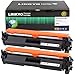 LINKYO Compatible Toner Cartridge Replacement for HP 17A CF217A (Black, 2-Pack)