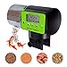 Digital Automatic Fish Feeder 200ml Mass Storage LCD Display Smart Moisture proof Electric Timer Everyday Fish Feeder Food Dispenser Vacation &Weekend Aquarium and Fish Tank for Fish, Turtle, Shrimp