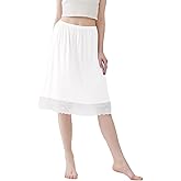 Juephe Lace Slips for Women Underskirt For Dresses lace Skirt Extender