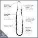 Goobie Baby Audrey Silicone Teething Necklace for Mom to Wear, Safe BPA Free Beads to Chew - Grey