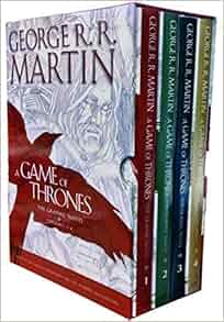 A Game of Thrones Graphic Novel 4 Books Collection Box Set ...