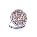 Generic 3D Handmade Mini Round Personalized Compact Mirror for Women Make Up Mirror with Luxury Reincarnation Bloom multi color