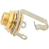 Switchcraft 11 Gold 1/4-Inch Electric Guitar Input Jack