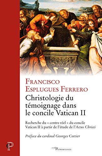 Christologie du témoignage dans le concile Vatican II