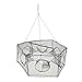 Lixada Collapsible Mesh Fishing Cage,Hexagon 6 Hole Shrimp Cage Trap for for Keeping Minnow Crab Baits Fishing Net