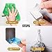 Stainless Steel Adhesive Hook Metal Heavy Duty Rustproof for Hanging Waterproof Single Coat Robe Towel Hook Hanger Storage Organizer for Bathroom Toilet Kitchen, 16 PCS