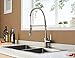 Enzo Rodi ERF7209251AP-10 Modern Commercial Kitchen Faucet With Pull-Down Sprayer,Stainless Steel