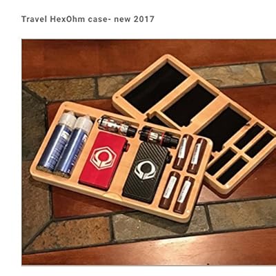Hexohm mod vape wood travel case stand by Jwraps Lebanon | Ubuy