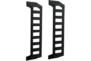 TEYOUYI 2pcs Little Ladder,Wittle Wadder,Little Ladder Magnet for car,Mount to Multiple Surfaces,Suitable for Refrigerators, Cars, Etc Black