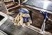 Wells Lamont Heavy Duty Work Gloves with Leather Palm, Medium (Wells Lamont 3300M), Blue/Tan