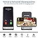 SONRU Fast Wireless Charger Pad Phone Stand, 10W Qi Charger for iPhone XS/X/8/8 Plus, S9/S9+, S8/S8+, S7/S7 Edge, S6/S6 Edge, Note 8/5, etc