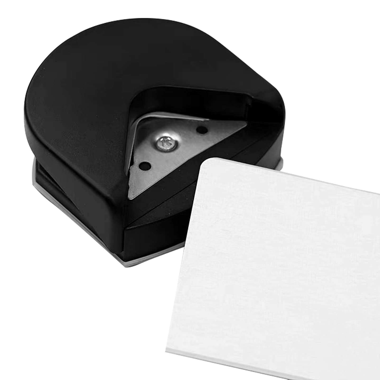 Corner Rounder Punch, 4mm Corner Cutter Tool, Blue Mini Portable Corner Rounder Punch Round Corner Trimmer Cutter 4mm for Card Photo Card Making DIY Projects Postcard Laminate Scrapbook Supplies