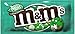 M&M'S Mint Dark Chocolate Candy Singles Size 1.5-Ounce Pouch 24-Count Box