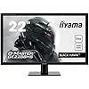 iiyama GMaster Black Hawk GE2288HS Moniteur Gaming 21,5” Full HD 1 ms Fresync 75 Hz VGA/DVI/HDMI Multimédia Noir