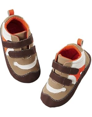 Carters Baby Boys Joby Retro Rocker Crib Sneaker Grey 0-3M