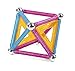 Geomag 22-Piece Glitter Construction Set with Assorted Panels – Mentally Stimulating for Children and Adults – Safe and Construction – For Ages 3 and Up