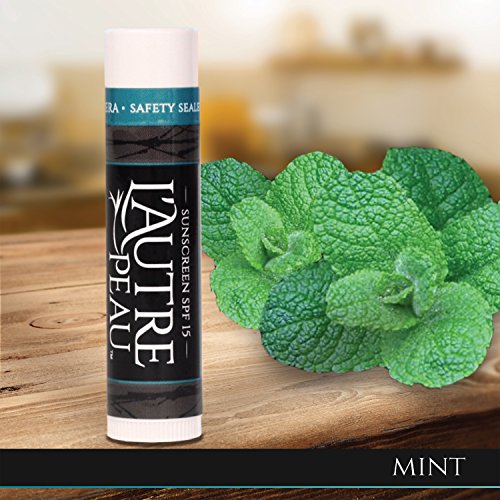 Luxury Lip Balm Set with SPF 15 by L'AUTRE PEAU - Dry Chapped Lips Treatment with Moisturizer for Sun Protection (Essentials Set)
