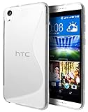 HTC Desire 626 Case, Cimo [Wave] Premium Slim TPU Flexible Soft Case for HTC Desire 626s / 626 (2015) - Clear