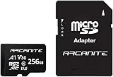 ARCANITE 256GB microSDXC Memory Card with Adapter UHS-I U3 A1 V30 4K