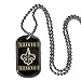 Siskiyou NFL New Orleans Saints Dog Tag Necklace , 36-Inch