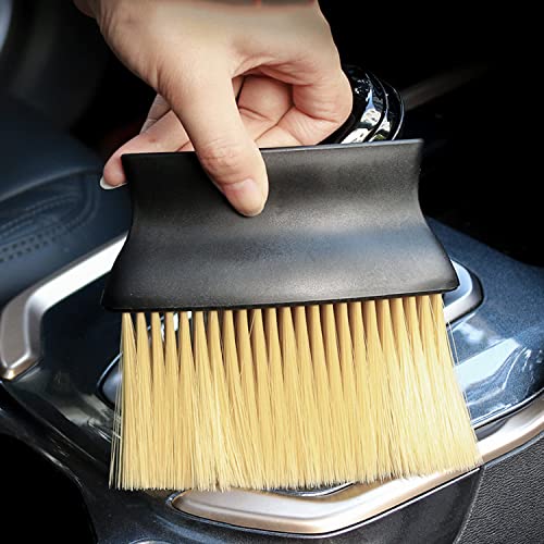 Auto Interior Dust Brushes for Cleaning Interior and Exterior, 2pcs Car